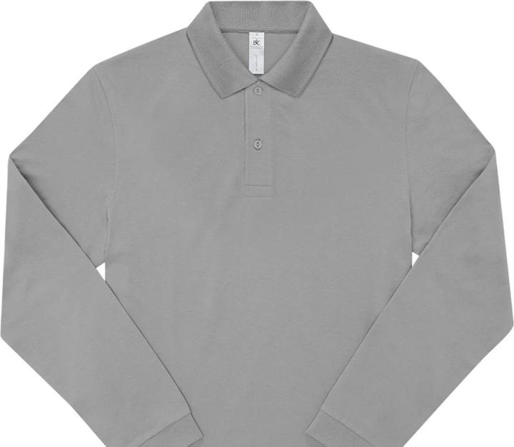 Actual product image B&C Mens My Long-Sleeved Polo Shirt (XL)
