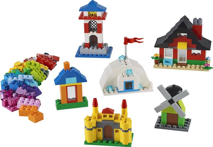 Actual product image LEGO Building blocks colourful houses (11008, LEGO Classic)