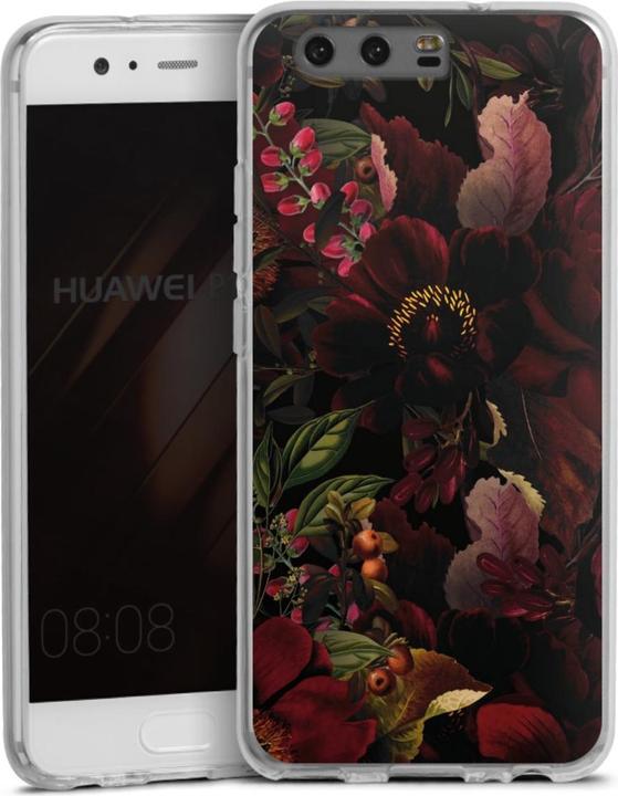 Actual product image DeinDesign Silikon Hülle für Huawei P10 Handyhülle Case Smartphone Schutzhülle Blumen Utart Wiese (Huawei P10)
