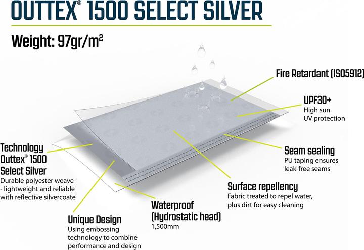 Immagine prodotto Outwell Sala eventi XL (400 cm, 400 cm)