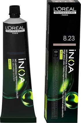 Immagine prodotto L'Oréal Professionnel Colorazione permanente Inoa Color Nº 8.23 Biondo chiaro dorato (60 g) (Biondo Chiaro dorato)