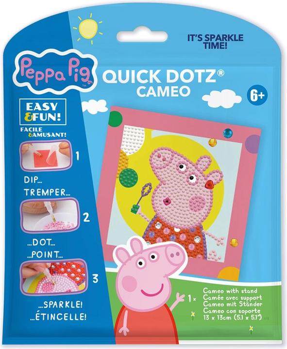 Immagine prodotto Diamond Dotz Diamante che dipinge Peppa Pig Bolle di sapone