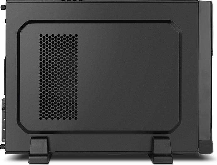 Produktbild Nox Lite070 - PC - Schwarz - ITX - micro ATX - ABS - SPCC - Stahl - 7,5 cm - 25,6 cm (mATX, ITX)