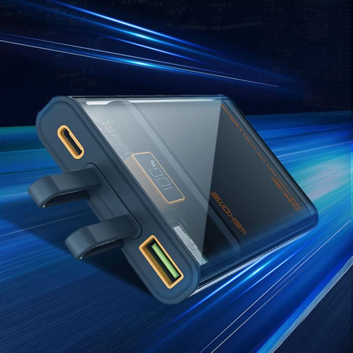 Actual product image Wekome Power bank Super Charging with int (10000 mAh, 20 W)