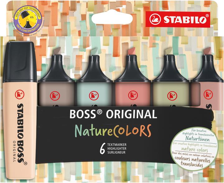 STABILO Nature Colors (farbsortiert, 5 mm, 6 x)