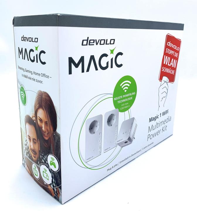 Productafbeelding Devolo Magic 1 WiFi Multimedia Power Kit (1200 Mbit/s)