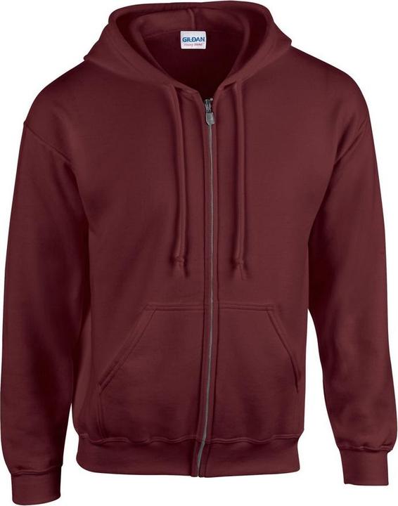 Gildan Hoodie mit durchgehendem Reissverschluss