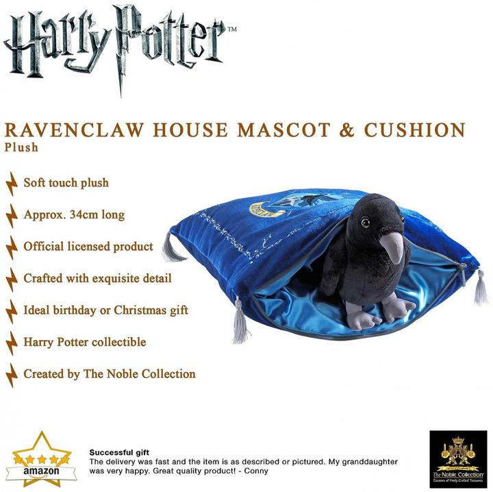 Image du produit Noble Collection Harry Potter: Ravenclaw avec Corbeau