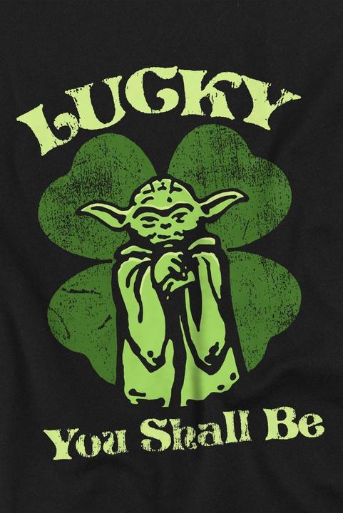 Actual product image Star Wars Childrens/Kids Lucky Yoda St Patricks Day T-Shirt (152, 158)