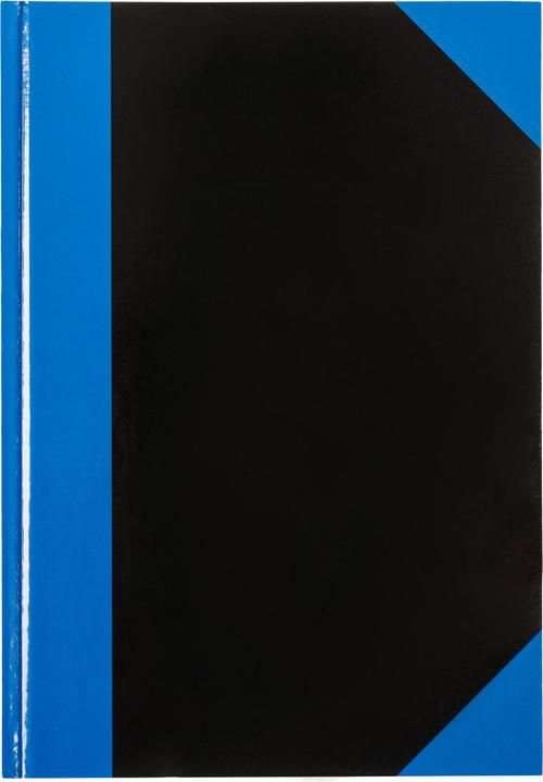 Actual product image Idena Notebook A5 lined black blue FSC-Mix (A5, Lined, Hardcover)