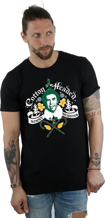 Immagine prodotto Elf Cotton Headed Ninny Muggins Maglietta Uomo (XXL)