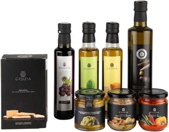 Produktbild TOP Gourmet Geschenkset mit Olivenöl, Balsamico und Antipasti