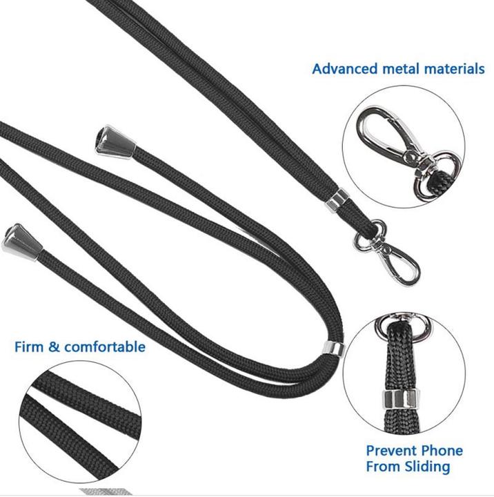 Actual product image OEM Universal neck strap for phones mint
