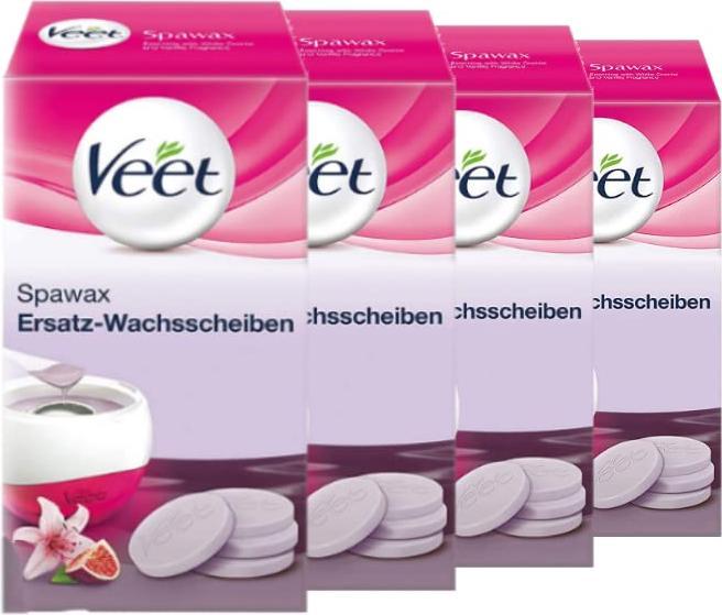 Veet Spawax Warmwachsscheiben, 4x6 Stk. (4 x)