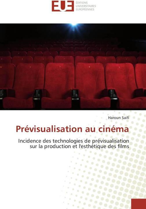 Produktbild Prévisualisation au cinéma (Haroun Saifi, 2013)