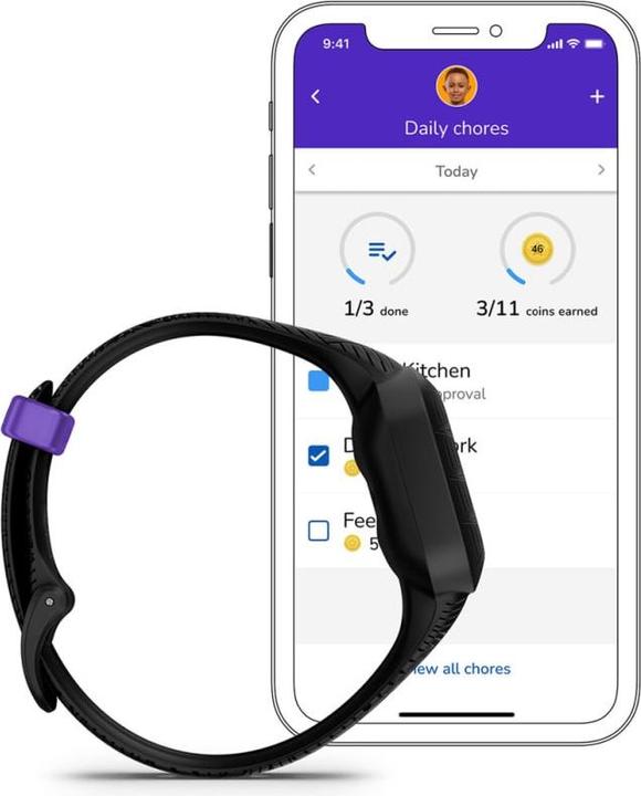 Image du produit Garmin vivofit jr. 3 Black Panther Special Edition (14.11 mm)