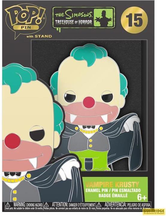 Produktbild Funko Simpsons Horror Loungefly POP! Pin pin's émaillé Krusty 10 cm
