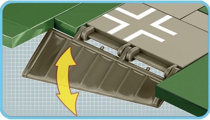 Actual product image Cobi Messerschmitt Me 262A