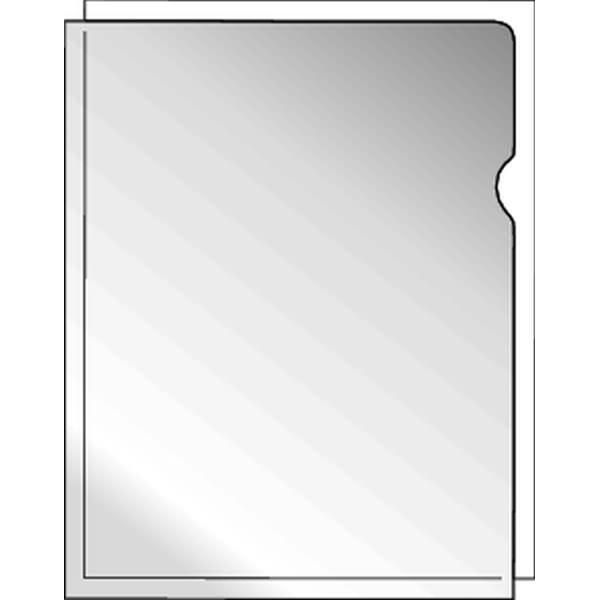 Produktbild Falken 100 Sichthüllen DIN A4 transparent genarbt 0,12 mm (A4, 100 x)