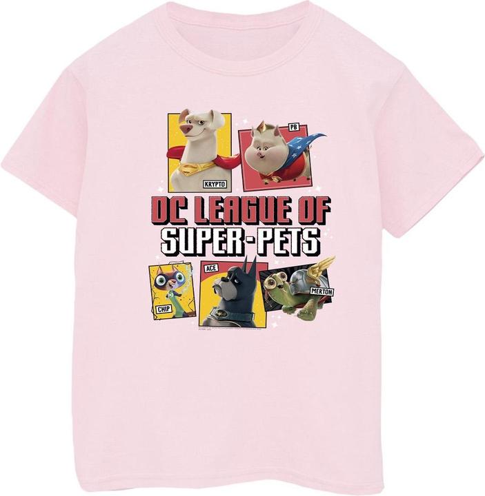 Immagine prodotto DC League Of Super-Pets Profile Maglietta Ragazzi (140, 146)