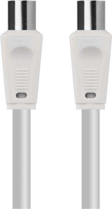 Actual product image Emos Antenna coaxial cable, shielded 15m - straight plug (Antenna cable)