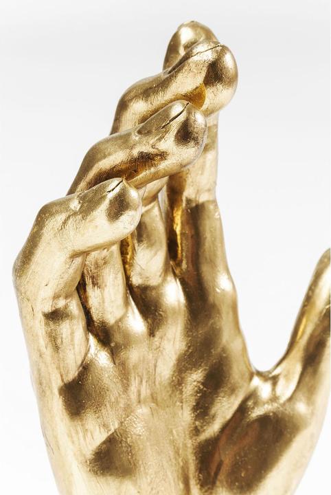 Actual product image Kare Design Deco Object Mano Gold (17.5 x 30 x 43 cm)