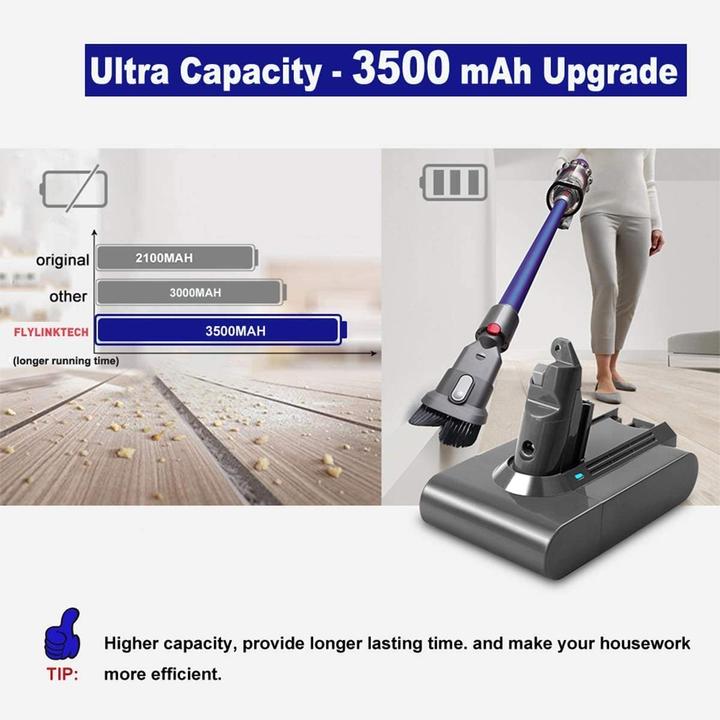 Immagine prodotto Flylinktech Batteria V6 3500mAh per Dyson