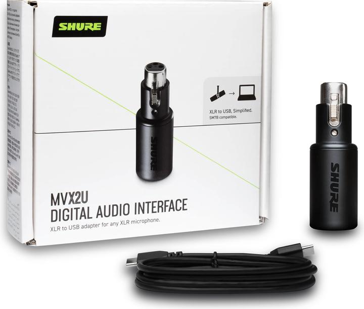Produktbild Shure Audio Interface MOTIV MVX2U (USB)