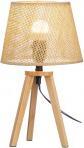 Actual product image Giftdecor table lamp with natural conical shade 39 cm (E27)