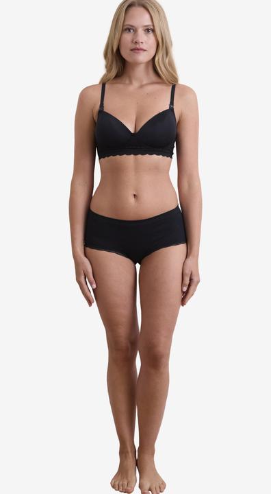 Image du produit Vertbaudet Soutien-gorge d'allaitement en microfibre et dentelle (80 F)