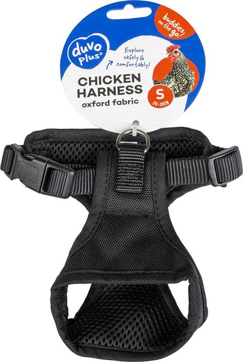 Produktbild Duvoplus Hühnergeschirr L, 35x23x49-56cm, schwarz (L, Huhn, Hundesport)