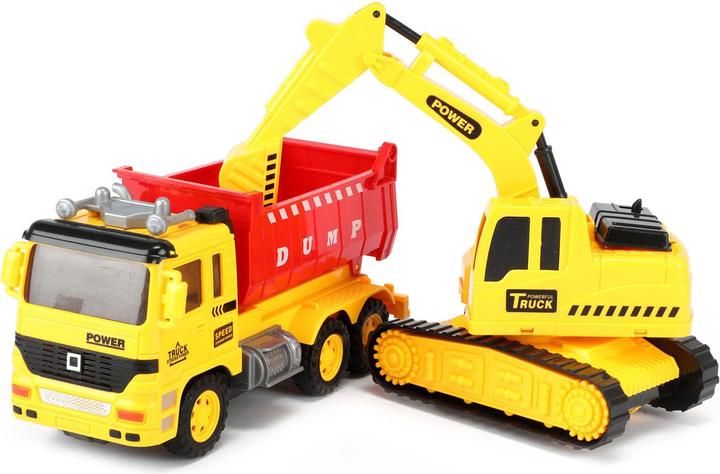 Produktbild Toi-Toys PKW & LKW Muldenkipper mit Bagger