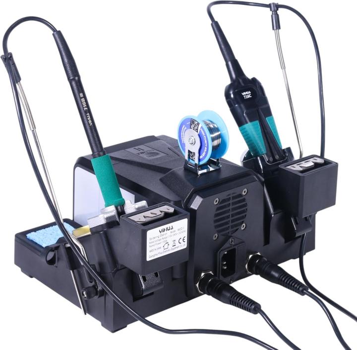 Actual product image Yihua 982D-III 2in1 120W Präzision Lötstation und Rework Station