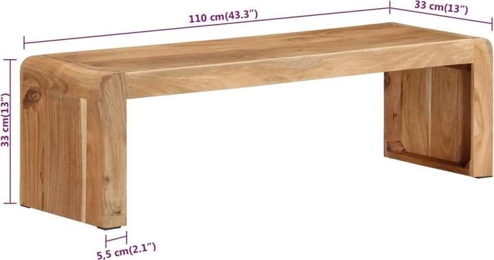 Produktbild VidaXL Analia (110 x 33 x 33 cm)