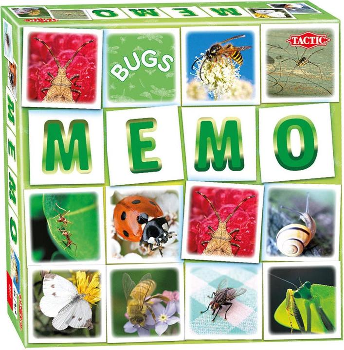 Actual product image Tactic Memo Bugs (Multilingual)
