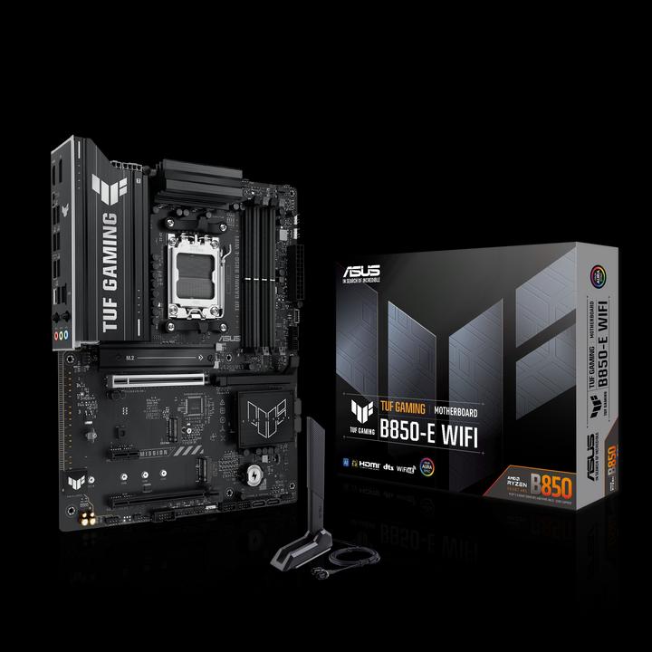 Actual product image ASUS MB TUF GAMING B850-E WIFI (AM5, AMD B850, ATX)
