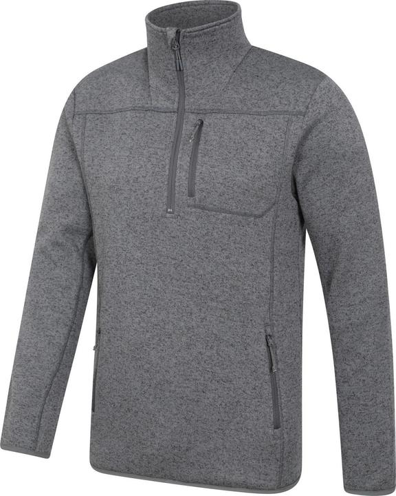 Immagine prodotto Mountain Warehouse Helford Felpa in Pile Mezza Cerniera Uomo (4XL)