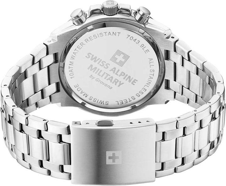 Immagine prodotto Swiss Alpine Military 7043.9237 Chrono in vetro zaffiro 46mm 10ATM (46 mm)