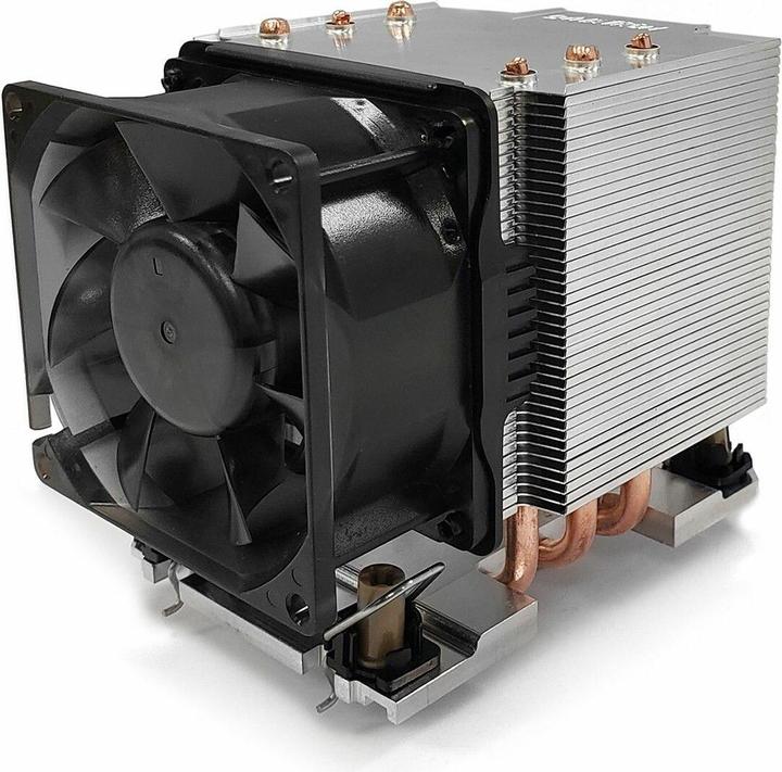 Immagine prodotto Dynatron N6 Raffreddatore per CPU Intel 3U 4189-4-5 P4-P5 o P+ con alette in alluminio e heat pipe Attivo (110 mm)