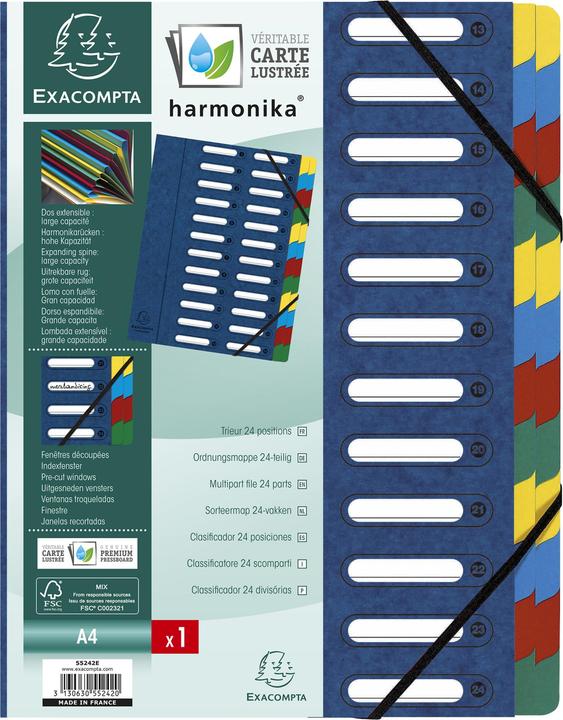 Produktbild Exacompta Ordnungsmappen (A4, 1 x)