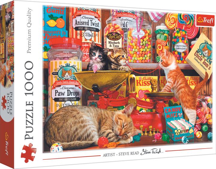 Image du produit Trefl Pz. Chats gourmands 1000T (1000 pièces)