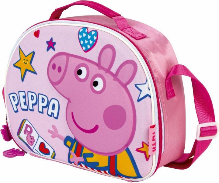 Actual product image Isothermal 3D lunch bag Peppa Pig