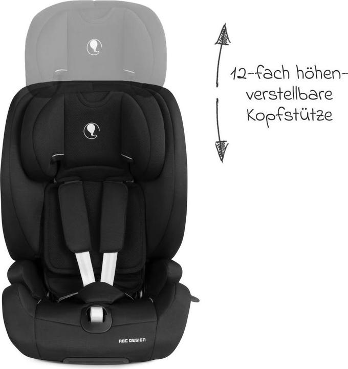 Image du produit ABC Design Aspen 2 Fix i-Size (Rehausseur de siège pour enfant, Norme ECE R129/i-Size)