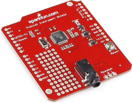 Actual product image SparkFun Music Instrument Shield (Shield)