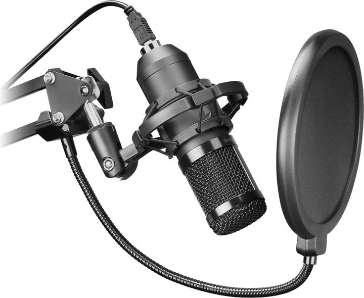 Immagine prodotto Mars Gaming Microfono MMicPro con supporto di montaggio (Noir)