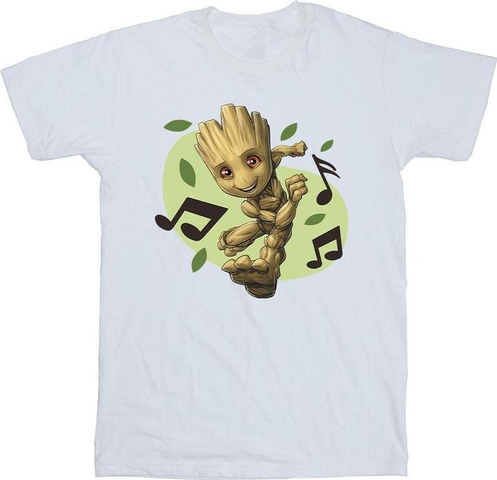 Produktbild Guardians Of The Galaxy Groot Musical Notes TShirt (XXL)