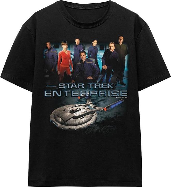 Actual product image Unisex Adult Enterprise Crew T-Shirt (XL)