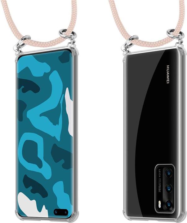 Produktbild Cadorabo TPU Handy Kette SILBER Cover