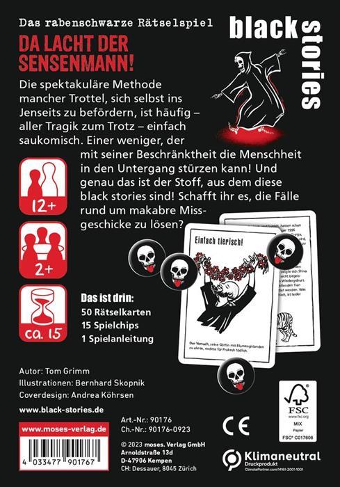 Produktbild black stories Da lacht der Sensenmann! (Deutsch)