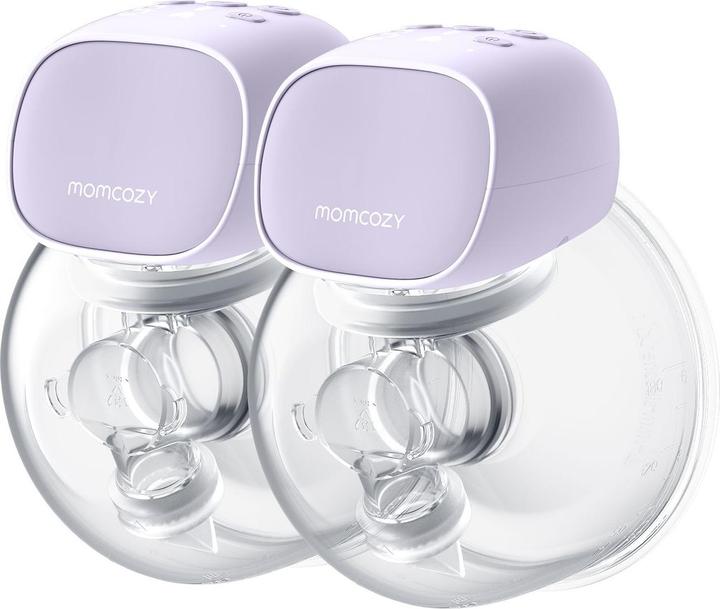 Actual product image Momcozy S9 Pro Wearable Breast Pump Purple Double Packs